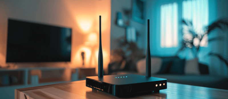 Router on Table